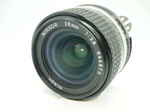 42★超極上品★完動品★ニコン NIKON Ai-S 28mm F2.8#-458