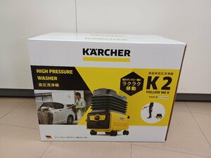 【未使用品】ケルヒャー(Karcher) 家庭用高圧洗浄機 K2 K2 Follow Me K イエロー 電動工具/ITWFML4T0NHC