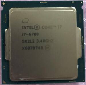 インテル Core i7-6700　BIOS確認済み　2