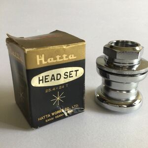 70’s Hatta MX Head Set BMX /八田 ヘッドパーツ ヘッドセット / vintage old school / Kuwahara HUTCH mongoose 