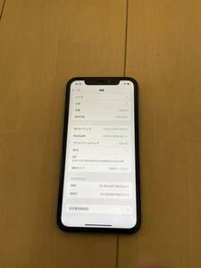 ジャンク　iPhone XR 128GB ブルー　SIMフリー