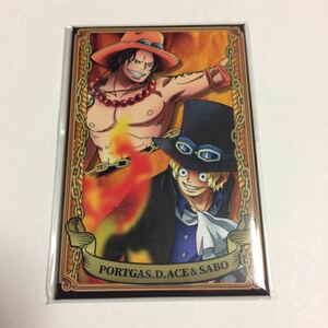 ONE PIECE ワンピース アルティメットクルー マグネット エース&サボ 麦わらストア