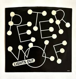 PETER WOLF / LIGHTS OUT b/w POOR GIRL