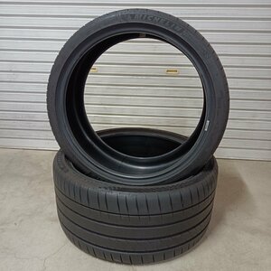 バリ山 6.5mm~ MICHELIN PILOT SPORT 4S 285/30 ZR21 20年製 245/35 ZR21 21年製 マセラティ 2本 サマータイヤ まとめ売 中古