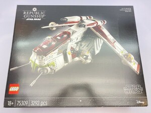 LEGO 75309 スターウォーズ リパブリックガンシップ /未開封 ※まとめて取引・同梱不可 [50-1143]