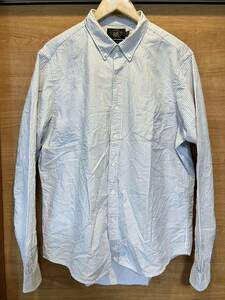 【美品】RRL ダブルアールエル　ストライプシャツ　XL