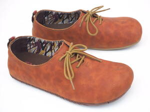 超美品!! mens us 8.5 / 26.5cm 名作!! MERRELL MOOTOPIA LACE メレル ムートピア 茶 レザー