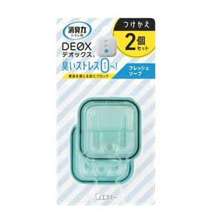 消臭力DEOXトイレ用かえ2個Fソープ12ML × 24点