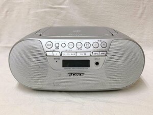 12863/SONY CDラジカセ ソニー レコーダー CDラジオ カセットデッキ CD-R/RW PLAYBACK MP3 オーディオ機器 本体のみ 中古 ジャンク
