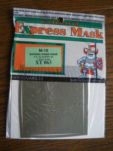 eduard Express MASK　XT063　M-10 Achilles wheel mask　For ACADEMY kit　エデュアルド　1/35　M-10 アキリーズ駆逐戦車　アカデミー用