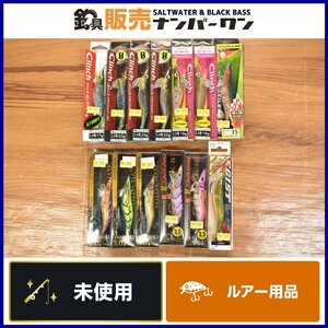 【1スタ★未使用品】エギ 3号～3.5号 13個セット セフィア クリンチ クリックス プロスペック スクイッドマニア ワイルドチェイス 等（KKM_