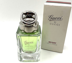 ★グッチ香水・GUCCI BY GUCCI SPORT POUR HOMME 1.6FL.OZ.★50ml・★未使用/開封展示/地下冷暗倉庫保管品/極美品/廃盤/入手困難品