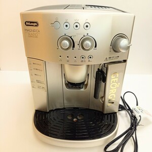 【通電確認】DeLonghi デロンギ エスプレッソマシン 全自動 コーヒー マシン マグニフィカ ラピッド カプチーノ ESAM1100DJ