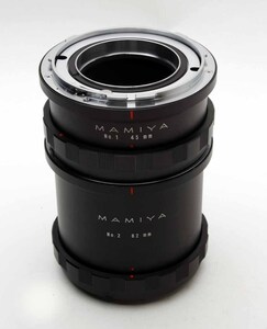 ※ 2個セット マミヤ RB67pro 用 マクロ 近接撮影 中間リング 接写用 No.1 No2 45 82mm sa4499