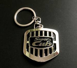 HONDA SUPER CUB 50 AA09 key ring key holder motorcycle parts Goods emblem キーホルダー Decal logo スーパーカブ front top cover