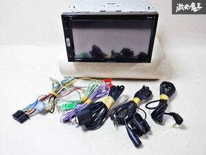 保証付 動作OK carrozzeria カロッツェリア ディスプレイオーディオ 6.8V型 FH-6500DVD Bluetooth DVD CD カーオーディオ 即納 棚D4