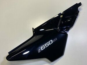 KAWASAKI Z650RS 純正サイドカバー 右側 中古品 ブラック カワサキ 小傷あり