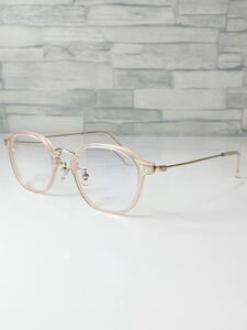 極美品 LAGUNAMOON LM-5062 ラグナムーン ボストン型 ライトピンク 眼鏡 良品