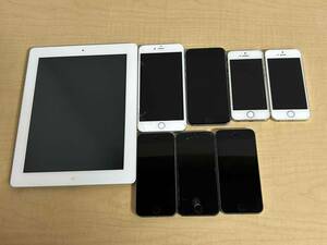 iPhone6s iPhone6 Plus iPhone 5s iPhoneSE ipad 計８台まとめ売り ジャンク