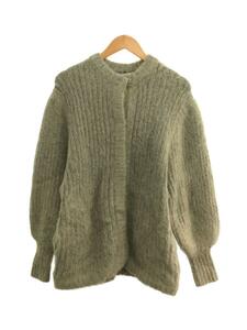 CLANE◆21AW/COLOR MOHAIR SHAGGY CARDIGA/Nカーディガン(厚手)/1/モヘア