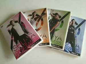 コロナ太り解消！SHU-YA DANCENESS ダンスエクササイズ DVD 4枚組 