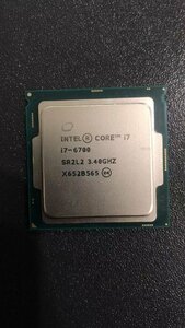 CPU インテル Intel Core I7-6700 プロセッサー 中古 動作未確認 ジャンク品 - A314