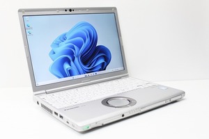 ノートパソコン Windows11 中古 Panasonic レッツノート CF-SV7 DVDマルチ 第8世代 Core i5 SSD256GB メモリ8GB Windows10 カメラ