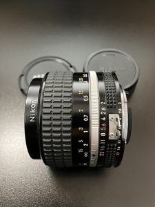 ニコン Nikon Ai-S NIKKOR 35mm F2 1:2　AISニッコール　MFレンズ　現状品　323777