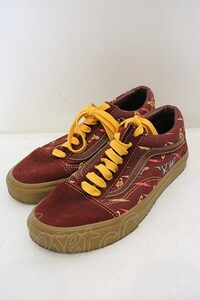 Vivienne Westwood OLD SKOOL スニーカー ヴィヴィアンウエストウッド 25cm ワイン 【中古】 O-23-12-31-012-sh-YM-OS