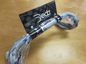 限定品　ZERO100　ポリッシュ　シルバー　400mm　外－外　クランプ径31.8mm　ゼロ100　DEDA　デダ　アルミハンドル　ドロップハンドル