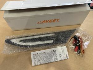 【新品】 AVEST 86 ZN6 BRZ ZC6 フェンダーガーニッシュ チューブLED ホワイト AT-008 左側のみ