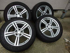 BS　レグノGRーXI　２３５/５０Ｒ１８＊ホイール付　７,5J X18　４本セット☆アルファード 　ヴェルファイア　エルグランドなどに