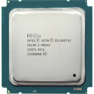 2個セット Intel Xeon E5-2697 v2 SR19H 12C 2.7GHz 30MB 130W LGA 2011 