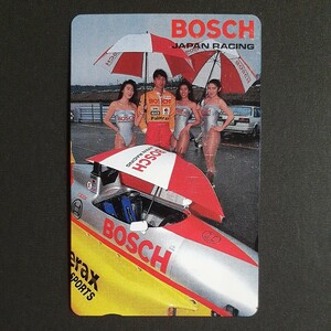 BOSCH JAPAN RACING テレホンカード ボッシュ レースクイーン テレカ 未使用