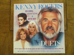Kenny Rogers, Kim Carnes, Sheena Easton, Dottie West Duets 1984 LP VG+/VG+!!! 海外 即決