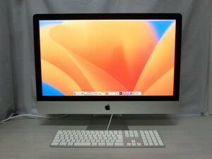 ○iMac Retina 5K 27inch 2017/i7-7700K 4.2G/メモリ16G/512GB SSD/Radeon Pro 580/MNEA2J/A○