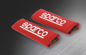 sparco CORSA スパルコ コルサ ショルダーパット レッド 2インチ 2個セット SPC1204RD-J