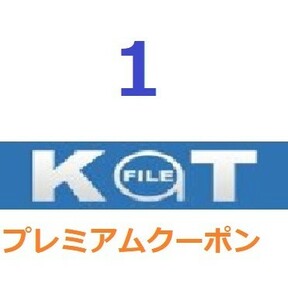 Katfile　プレミアム公式プレミアムクーポン 1日間　入金確認後1分～24時間以内発送