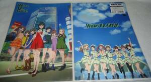 未使用品■WUG Wake Up,Girls! 　青春の影■クリアファイル　２種類セット