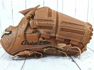 【3yt227】一般軟式野球用グローブ MIZUNO ミズノ グローバルエリート Lシリーズ 2GN-36001 ブラウン 右投げ 投手用◆U50