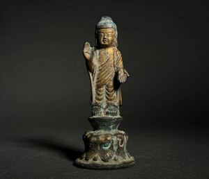 高麗 新羅 仏像 仏教美術 鍍金仏 古銅 時代物 李朝 朝鮮 高麗 