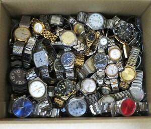 腕時計大量セット 100個以上 SEIKO ELGIN WALTHAM GUESSE CASIO ORIENT mila schon CITIZEN 等/ブランド/QUARTZ/機械式/大量/点/kg