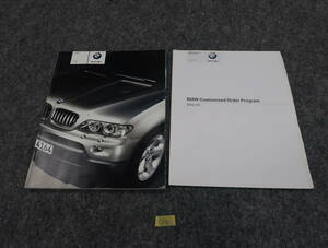 BMW　X5　カタログ　2004年　105ページ　価格表　C616　送料370円