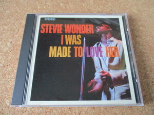 Stevie Wonder/I Was Made To Love Her 愛するあの娘に スティービー・ワンダー 66年 大傑作・大名盤♪！ 廃盤♪！ ソウル・レジェンド♪！