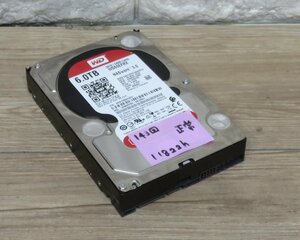 ★≪中古品≫WD 3.5HDD 6T WD60EFRX 64M [t24032813]