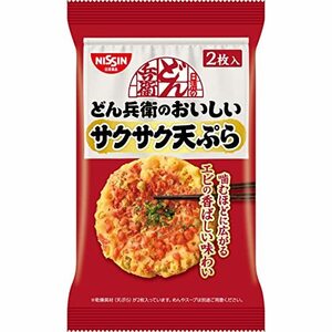 日清食品 日清のどん兵衛のおいしいサクサク天ぷら 2枚入 32g ×16個