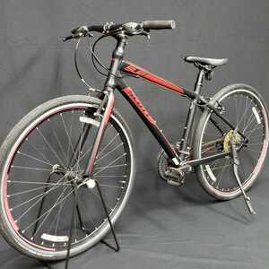 【引取限定250M500】 ロードバイク SCOTT 6061 スコット SHIMANO 622×19 全長約170cm 自転車 中古 赤 黒 レッド ブラック 引取限定です