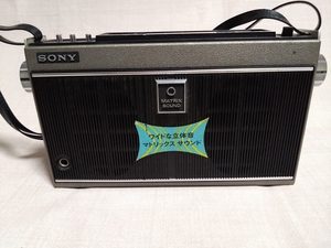 レトロ★SONY ラジオ MS-3200 