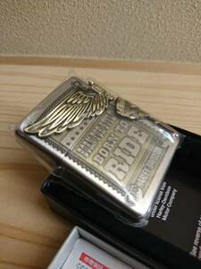 未開封新品 ZIPPO ハーレー BORN TO RIDE ギャランティー付【 個人 ジッポー ライター HARLEY 】