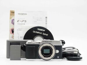 オリンパス Olympus PEN E-P5 Digital Camera Body Silver [美品] #Z1362A